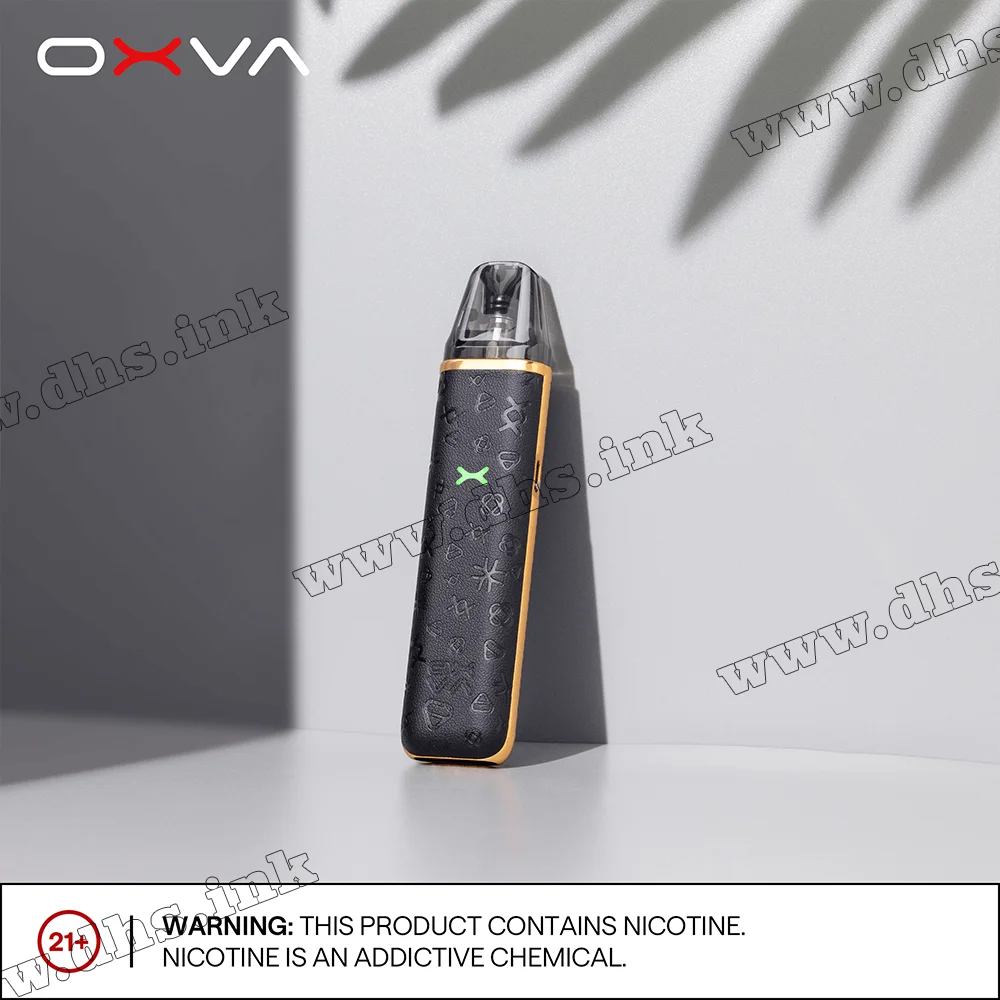 Багаторазова електронна сигарета - OXVA Xlim Go Pod Kit 1000 мАг (Luxe Black)